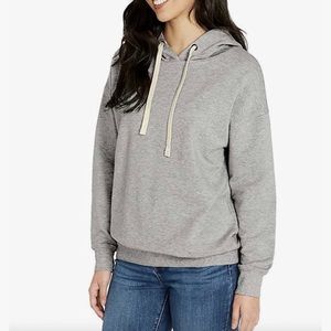 nwt heather grey soft hoodie sweatshirt